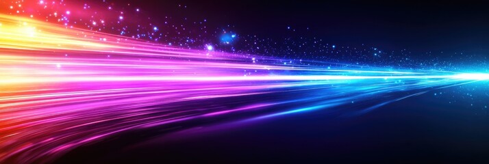 Dynamic Lighting Effects with Futuristic Long Time Exposure