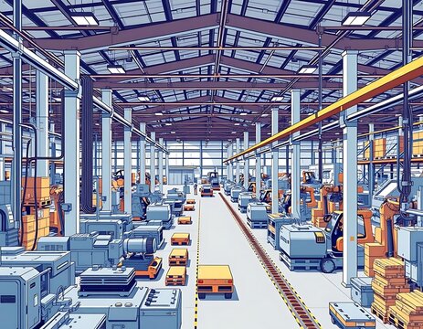 workers in warehouse