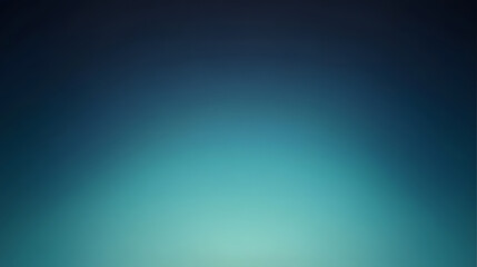 Obraz premium A serene gradient background transitioning from deep teal to a lighter, brighter teal. Perfect for minimalist designs or as a subtle backdrop.