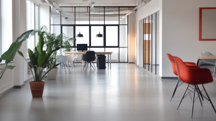 Modern Office Space with Natural Light