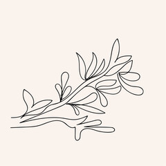 abstract floral background