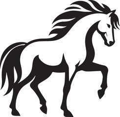 Horse Art & Illustration silhouette vector 