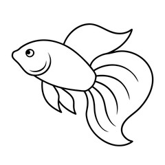 Fototapeta premium Fish Icon Vector Graphics Download High Quality Illustrations for Creative Projects