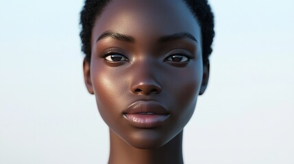 Haitian Girl Models Radiate Exotic Allure, Blending Cultural Richness with Runway Elegance.