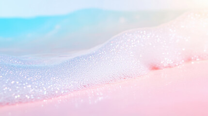 Obraz premium Pastel Beach Waves