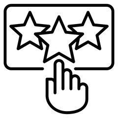 Ratings single icon