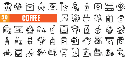 COFFEE ICON SET