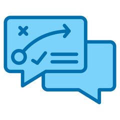 Communication Plan Icon