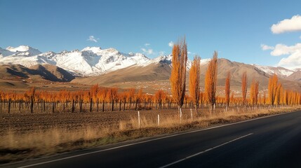 Distant mountains, mountain background