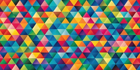 Colourful geometric triangles abstract pattern, geometric, shapes, colorful, triangles, abstract, vibrant, background, design