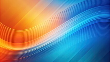Abstract gradient background with blend of blue and orange hues creating a modern and vibrant design, abstract, gradient, blue
