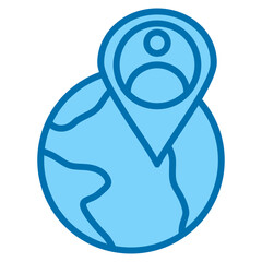 Geographic Segmentation Icon