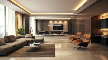 Modern Luxury Living Room Interior Design