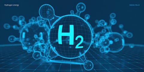 Obraz premium Hydrogen Energy: The Future of Sustainable Power