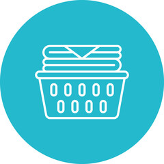 Laundry Basket Icon
