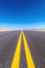 Fototapeta premium Endless Road to the Horizon