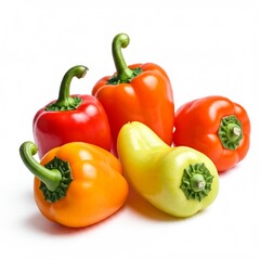 red and yellow peppers