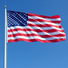 Fototapeta premium American Flag: A Symbol of Freedom and Patriotism