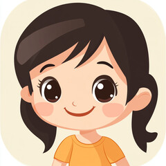 Fototapeta premium 2D Cartoon Icon png