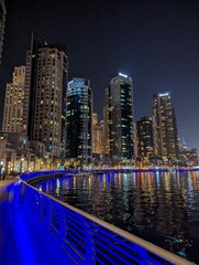 Fototapeta premium Marina at Night