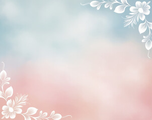 Fototapeta premium background with flowers