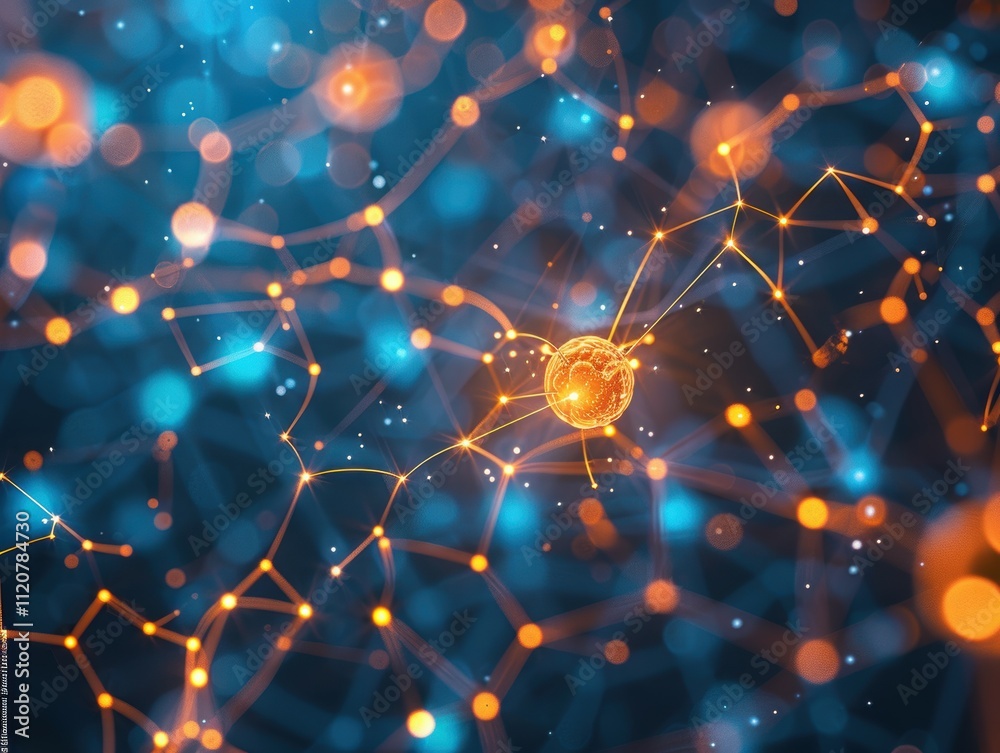 Poster exploring dynamic connections in neural network visualizations for scientific insight