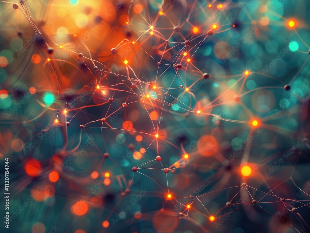 Poster infographic of dynamic neural networks a bird's eye view of tech workspace design