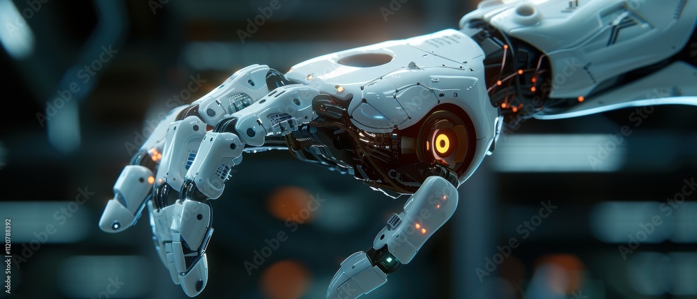 Poster engineering perspective on advanced robotic arm control interface development in robotics