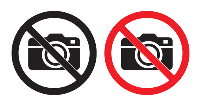 No camera or video recording allowed print ready sign