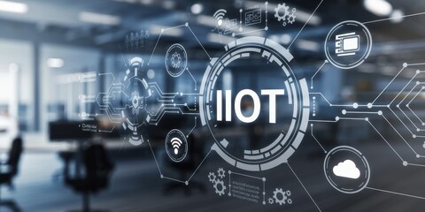 Futuristic IIOT Concept with Technological Innovations and Advanced Automation