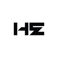 HE monogram logo design letter text name symbol monochrome logotype alphabet character simple logo
