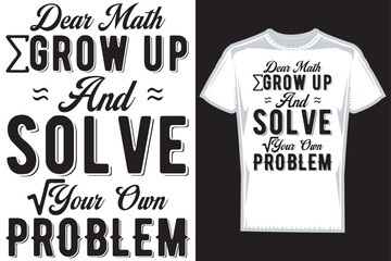Math T shirt Design