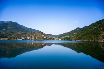 저수지 호수 자연풍경 lake