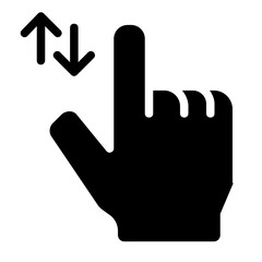 Obraz premium swipe icon