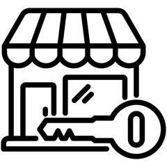 Market Entry Strategy Icon
