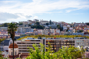 Fototapeta premium Cityscape view of Lisbon, Portugal