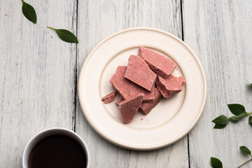 コーヒーと一緒に楽しむチョコ