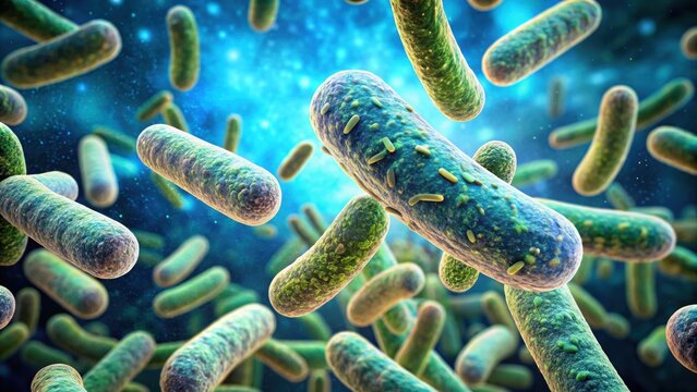 of a pseudomonas aeruginosa bacteria, bacteria, pseudomonas, aeruginosa,, microbial, cell, infection, disease