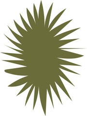 Set of Hand-drawn various shapes and doodle objects. Abstract contemporary modern trendy