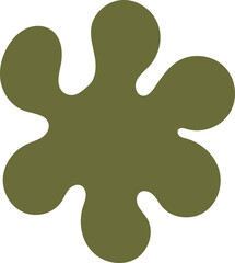 Fototapeta premium Set of Hand-drawn various shapes and doodle objects. Abstract contemporary modern trendy