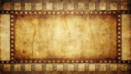 Vintage film paper with aged and damaged texture, perfect for creating a nostalgic background , old, film, paper, texture