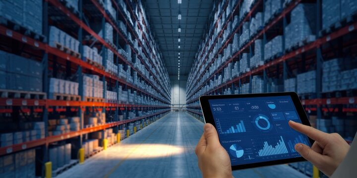 Automated Warehouse Management: Optimizing Logistics with Technology - Powered by Adobe