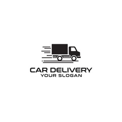 Modern Car Delivery Logo Design