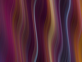 Abstract background with flowing, wavy lines in purple, orange, and gray tones.