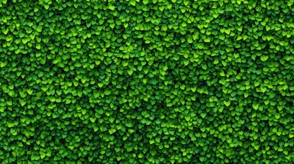 Lush green fern leaves seamless texture for natural background and design projects