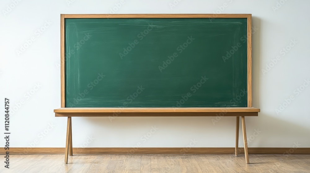 Aufkleber Green chalkboard background for educational content focused on algorithms highlighting the significance of understanding procedures in computer science.
