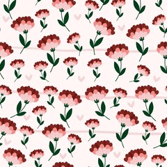 seamless pattern with flowers