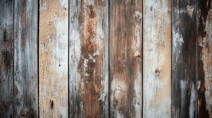 Naklejka premium Weathered rustic wooden planks background with a grunge texture ideal for design and decoration projects