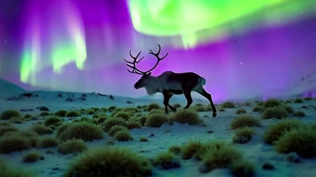 Showcase the beauty and resilience of tundra regions, with their stark