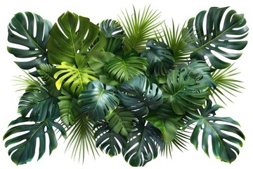 green plant isolated 